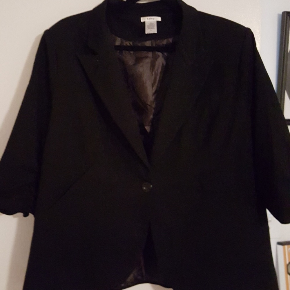 Modcloth Black 3/4 length Blazer